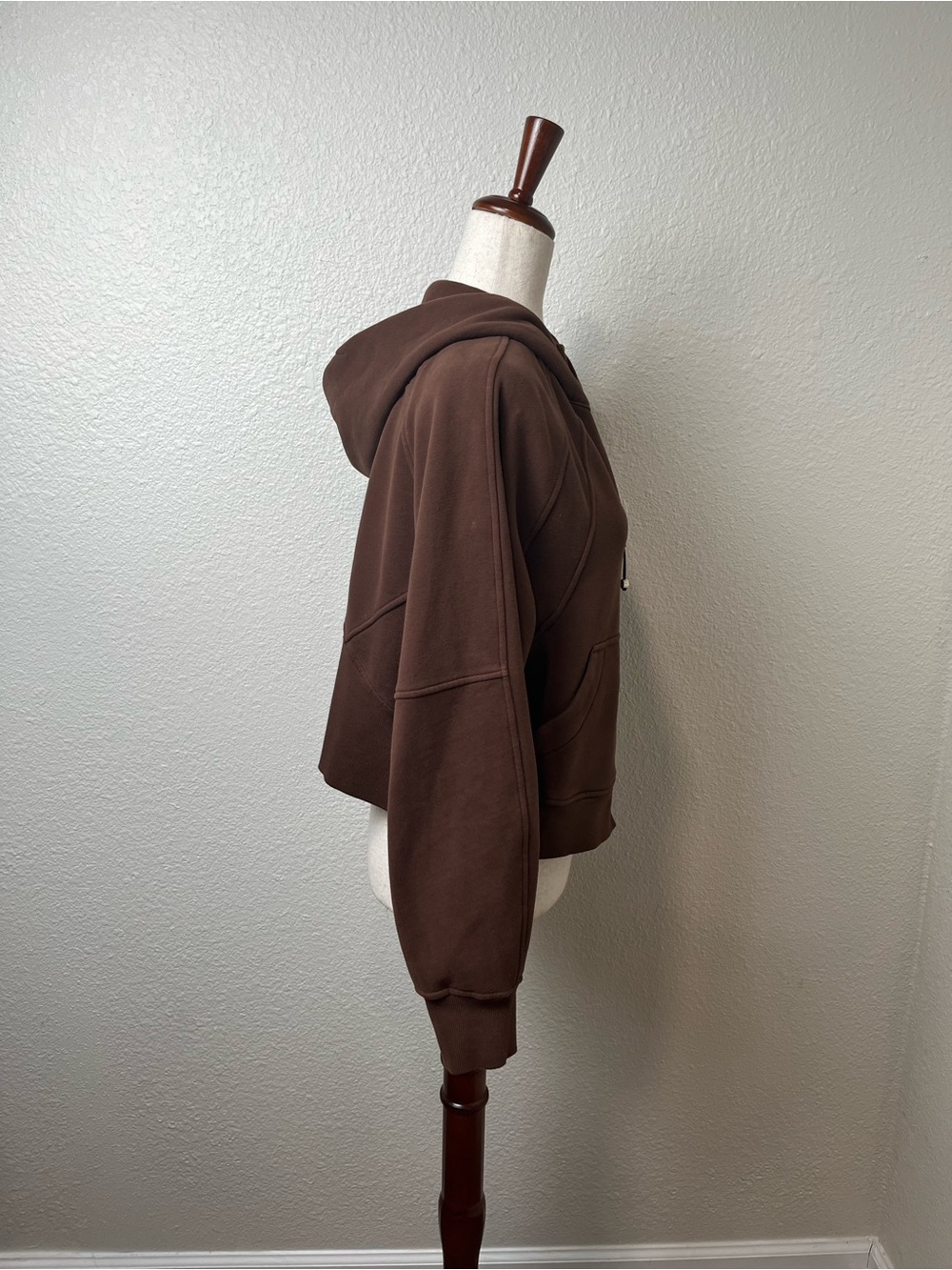 Lululemon Brown Scuba Zip Hoodie Size XS/S - Picture 3 of 9
